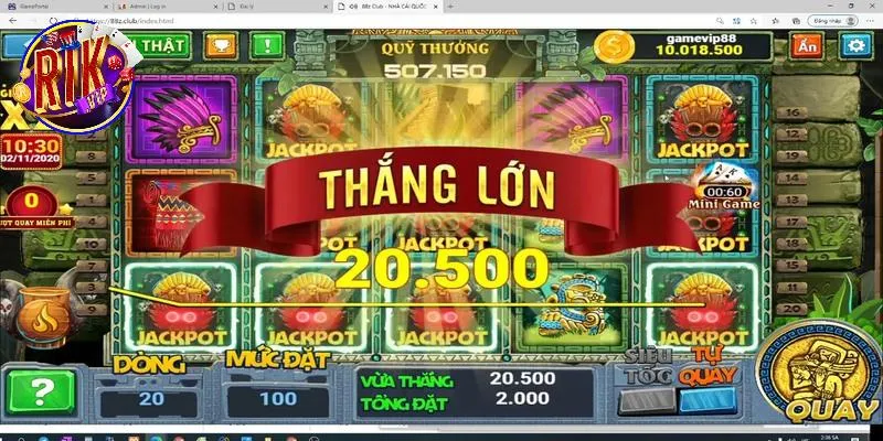 Điểm danh kho game nổ hũ hấp dẫn tại Rikvip