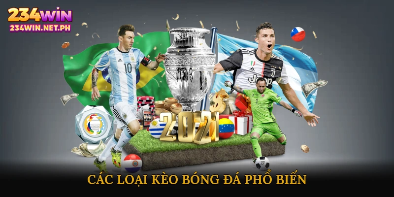 Các loại kèo bóng đá phổ biến
